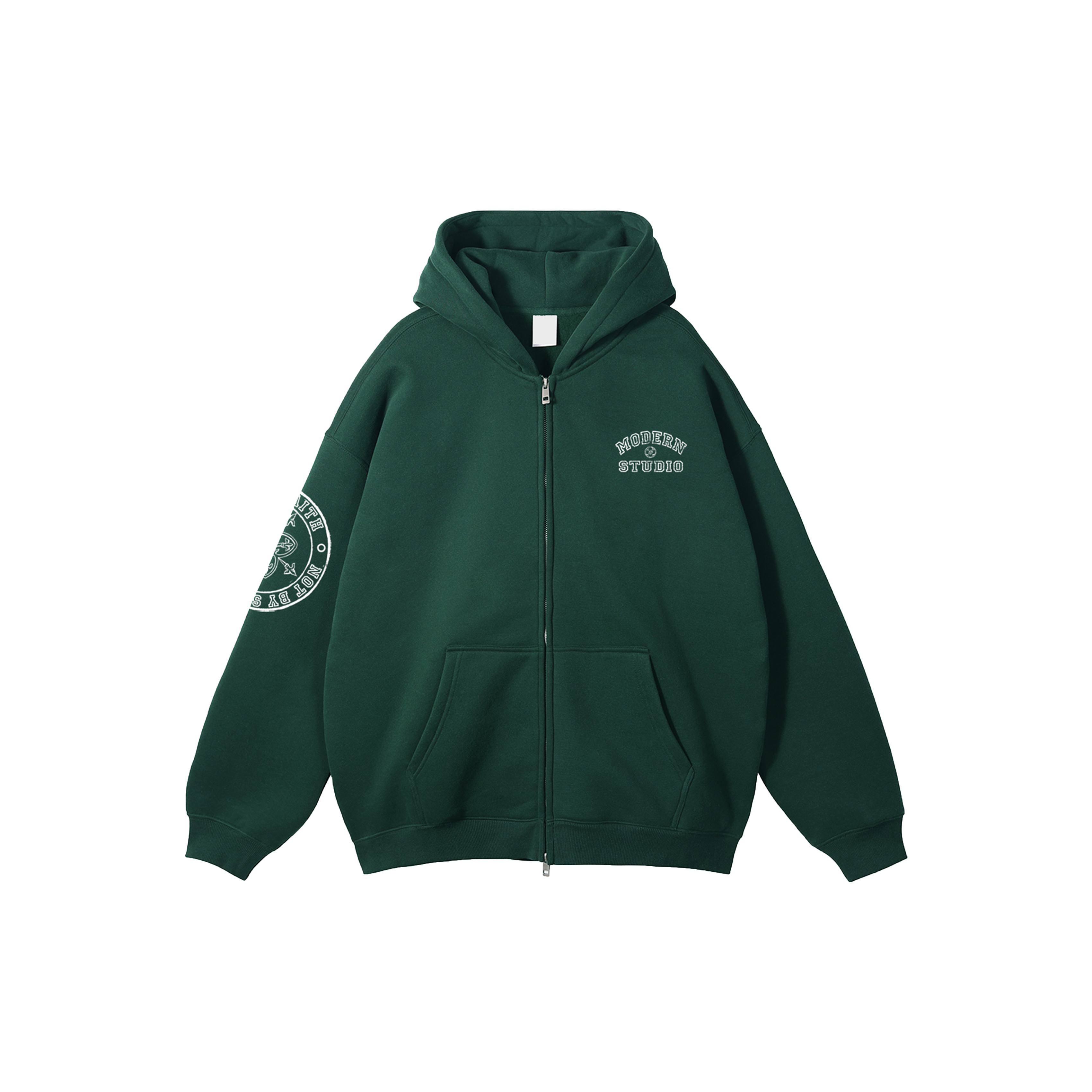 Green "Walk by Faith" Zip Ups